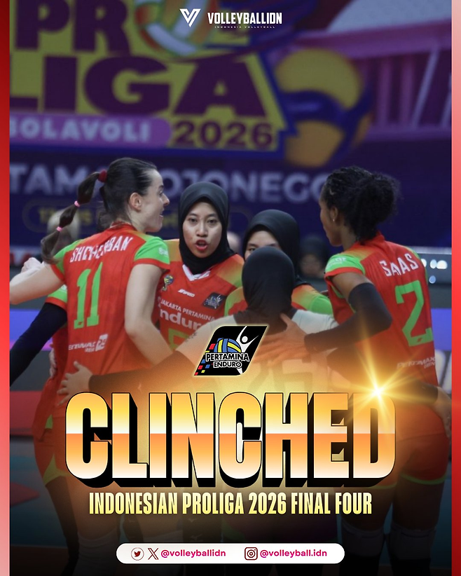 인도네시아 프로 리그 자카르타 페르타미나 소속 메가. 인도네시아 발리볼 SNS