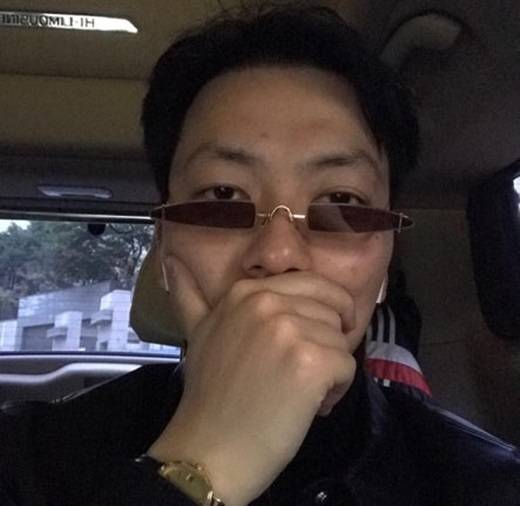 송민호에게 선물 받은 선글라스를 인증한 이동휘 /사진=이동휘 인스타그램