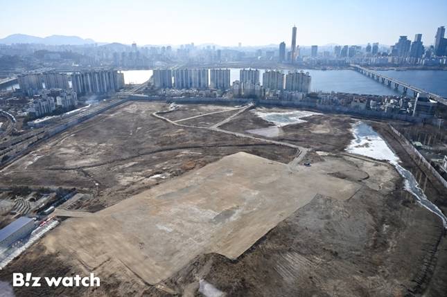 용산국제업무지구 부지./사진=이명근 기자 qwe123@