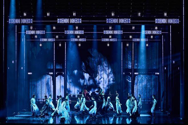 뮤지컬 ‘몽유도원’의 한 장면(사진=에이콤)