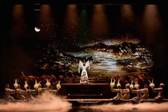 뮤지컬 ‘몽유도원’의 한 장면(사진=에이콤)