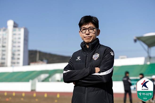김천상무 주승진 감독. /사진=한국프로축구연맹