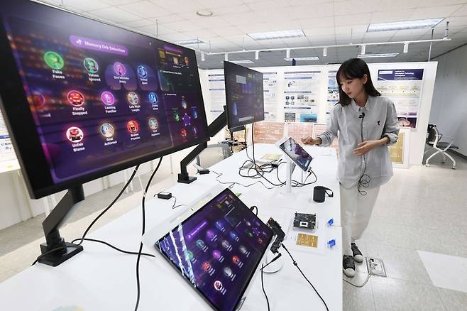 소울메이트 시연 모습