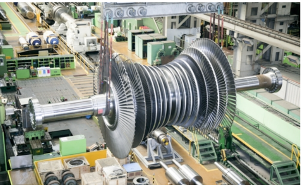 두산에너빌리티가 제작하는 스팀터빈 제품 (두산에너빌리티 제공)