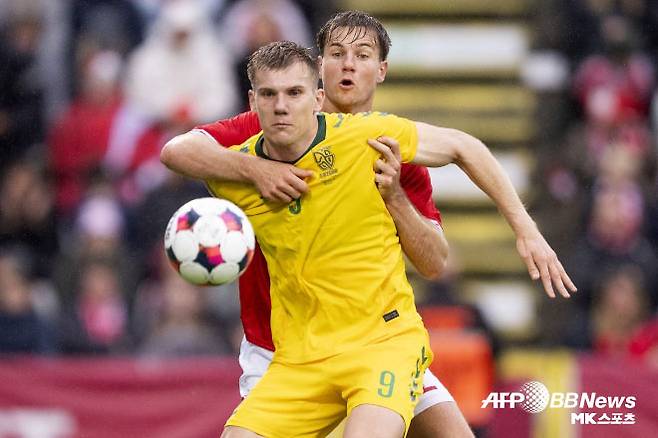 리투아니아 국가대표로 활약 중인 기티스. 사진=AFPBBNews=News1