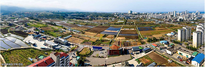 ▲ 속초 역세권 구역 전경