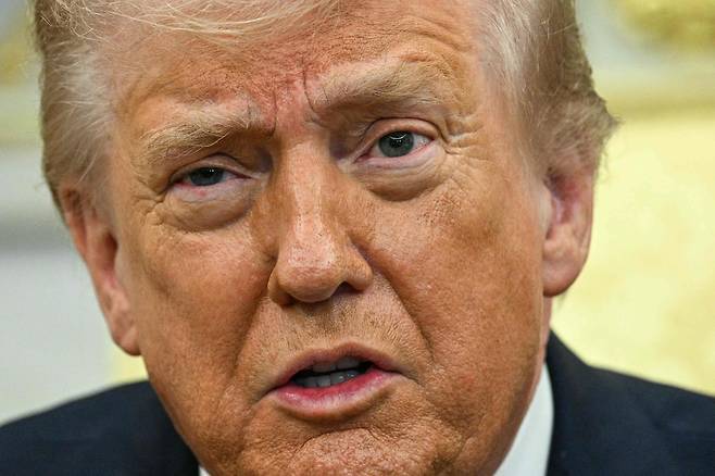 도널드 트럼프 미국 대통령. AFP연합뉴스