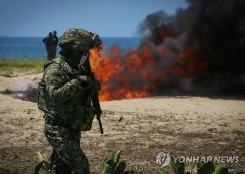 카르텔 소탕나선 멕시코해군/ 사진=연합뉴스
