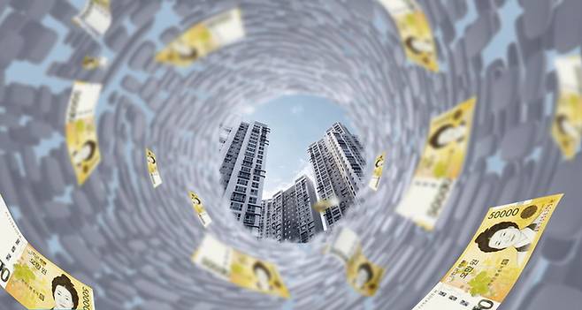 치솟는 분양가와 금리 부담 속에 2025년 수도권 청약 시장에서 전용 60㎡ 이하 소형 수요가 60~85㎡ 중형을 처음으로 앞질렀다. 게티이미지