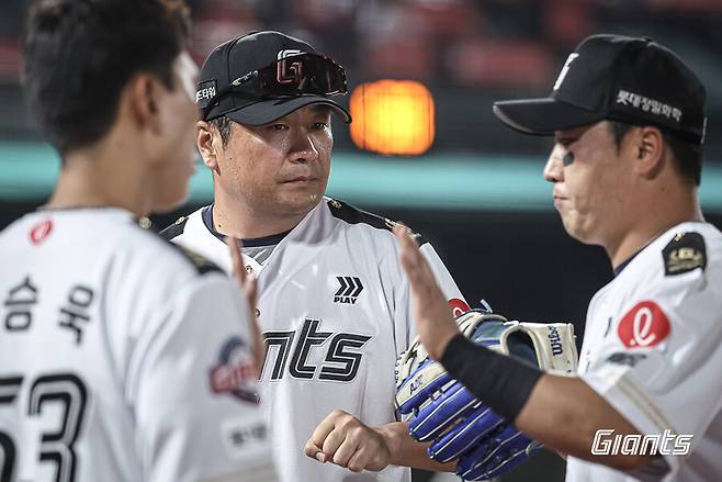 ▲ 문규현 수비코치 ⓒ롯데 자이언츠