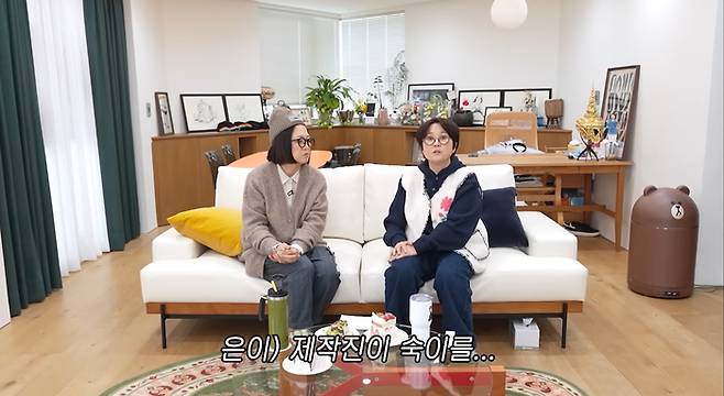 김숙, 송은이. 사진| 유튜브