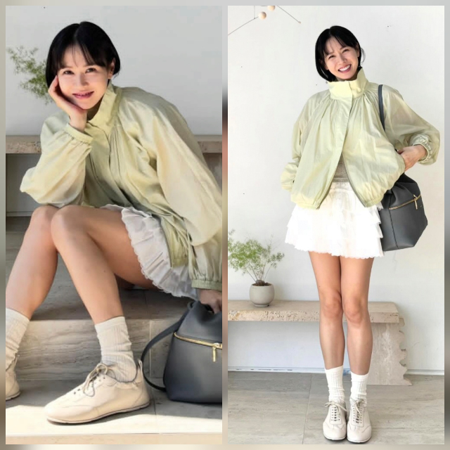 손예진의 봄 스타일이 시선을 끌었다. 사진=손예진 sns