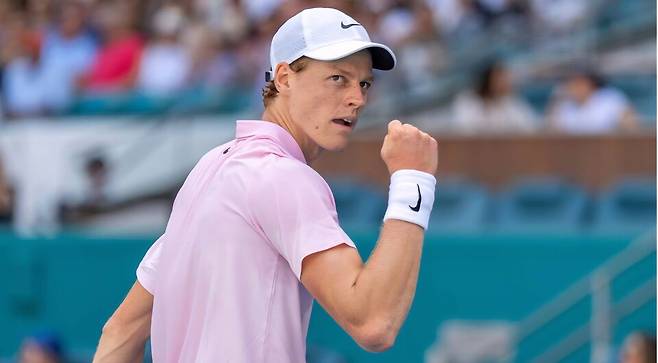 3라운드에 안착한 야닉 시너. 사진 ATP 투어