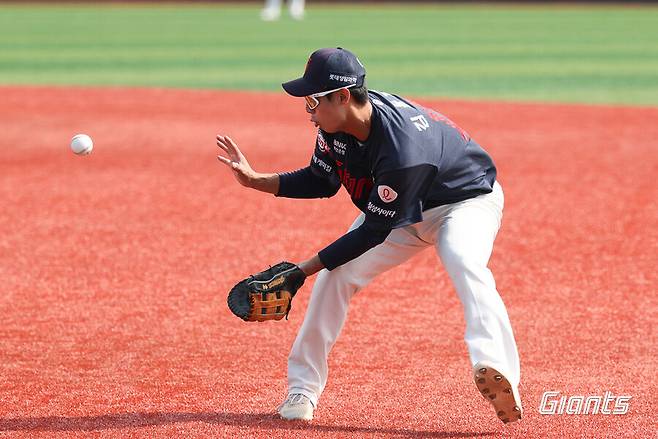 ▲ 김동규 ⓒ롯데 자이언츠