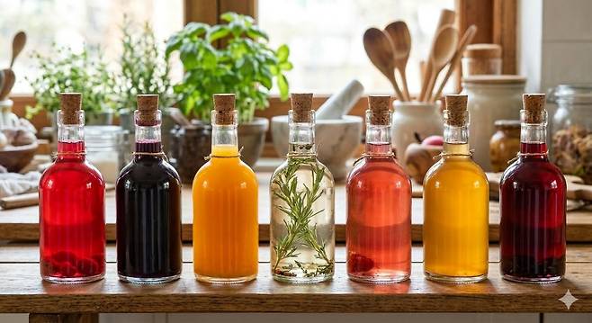 식초를 먹어 아세테이트 농도가 높아진 직후에 한 작업이 오래 기억된다. 제미나이 생성 이미