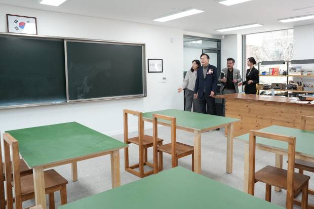 나주시가 '남평북초등학교 테마공원'을 조성하고 최근 개원식을 개최했다. 나주시 제공