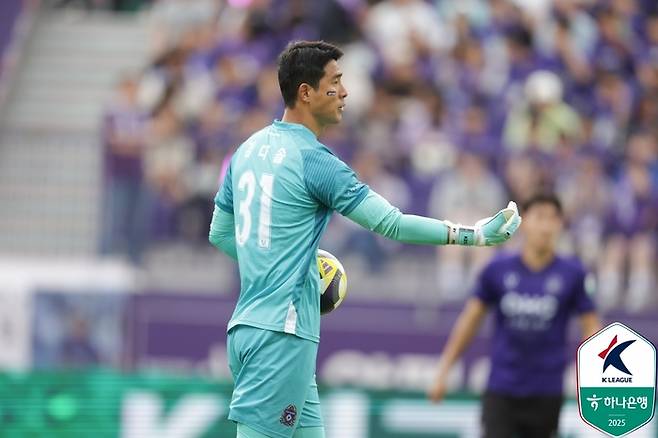 안양 김다솔. 사진 | 한국프로축구연맹