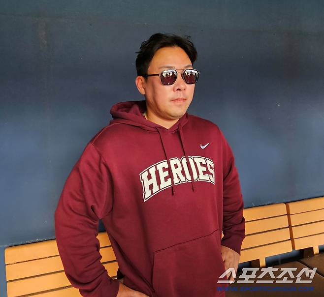 인터뷰에 임한 안치홍. 김영록 기자