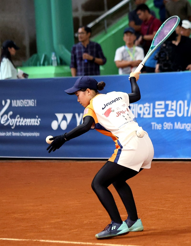 일본 정구 여자단식 대표 선발전 2위로 아시안게임 출전이 유력한 템마 레나는 경계대상 1호라는 평가다.