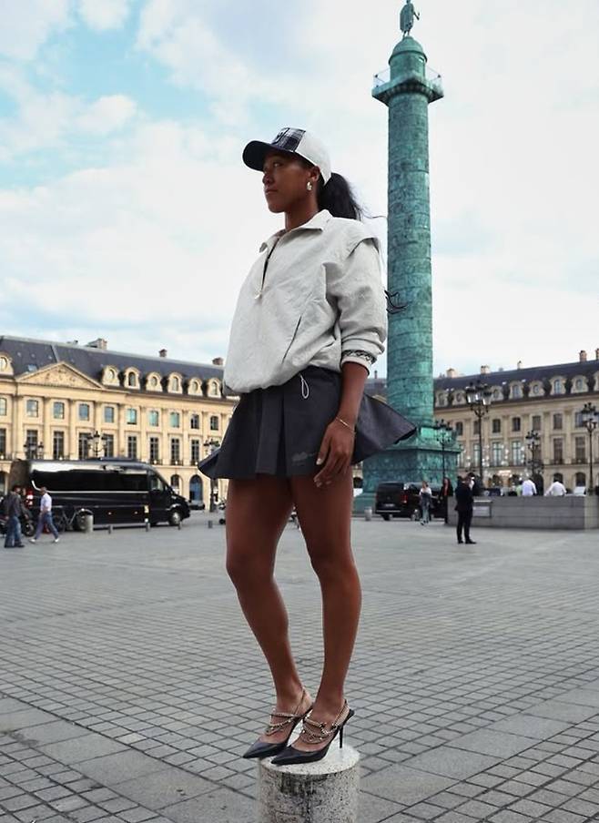 오사카 나오미. 개인 SNS