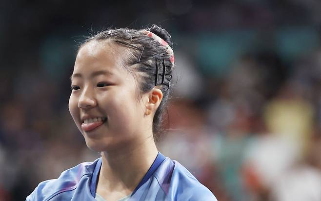 <yonhap photo-5725=""> 신유빈. 사진=연합뉴스 </yonhap>