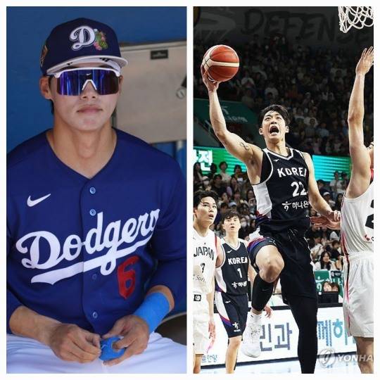 김혜성과 여준석