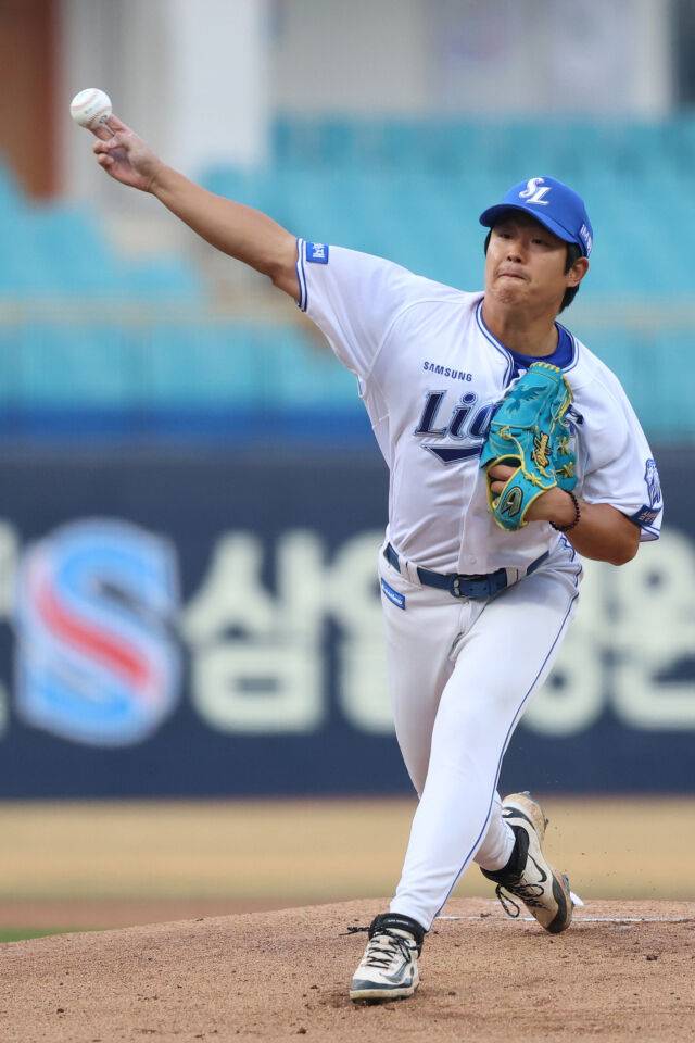 삼성 라이온즈 양창섭./삼성 라이온즈