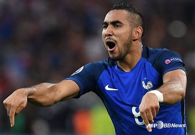 디미트리 파예의 프랑스 대표팀 시절의 모습. /AFPBBNews=뉴스1