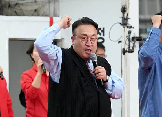 개그맨 이혁재. 중앙포토