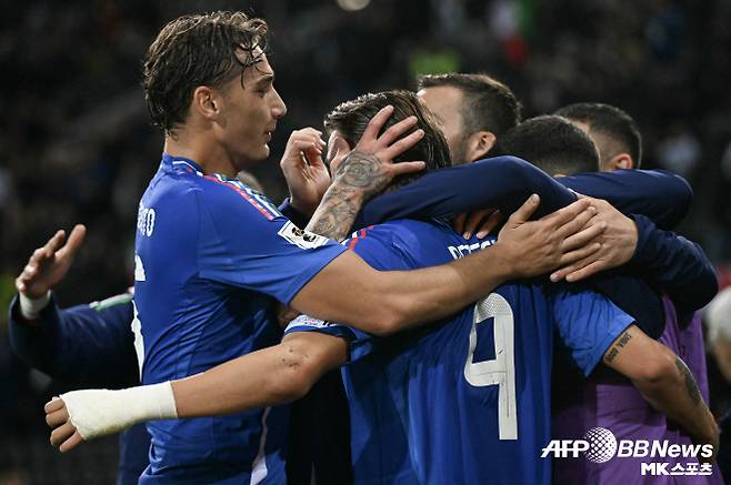 이탈리아 축구 대표팀 선수들. 사진=AFPBBNews=News1