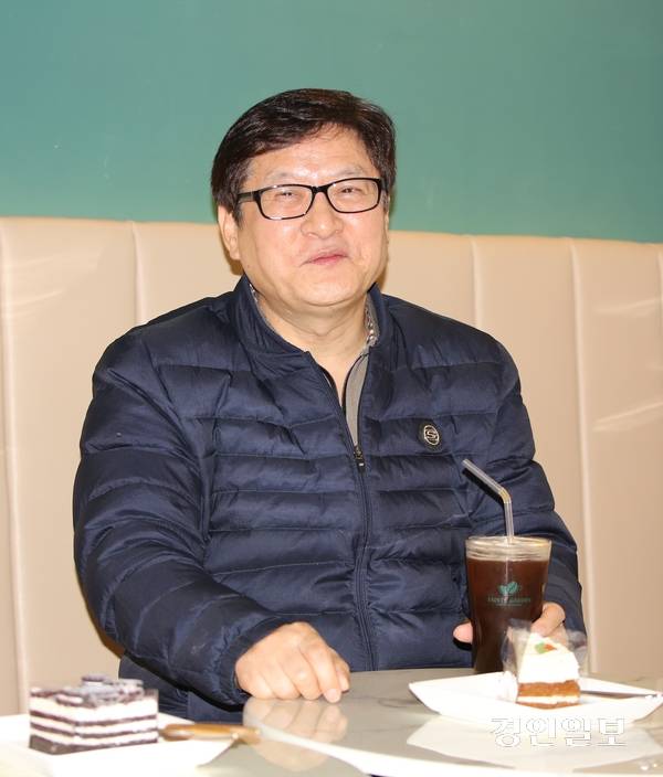 무소속으로 경기도의원(위례·감일동)에 예비후보로 등록한 김광석 위례신도시 시민연합 대표. 2026.3.27 하남/문성호기자 moon23@kyeongin.com