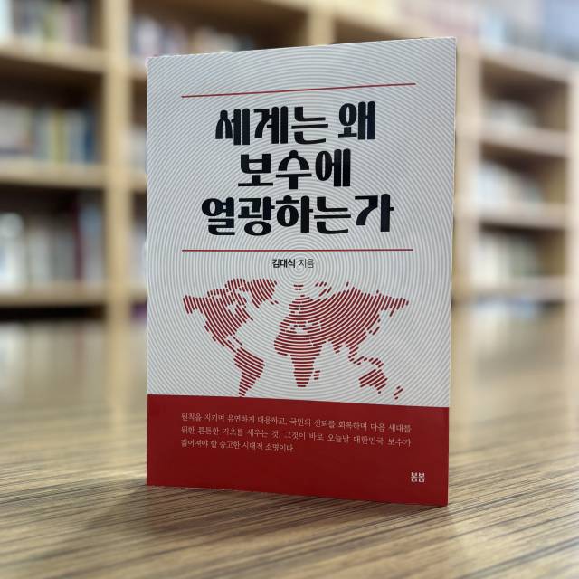 김대식 국회의원이 출간한 책 <세계는 왜 보수에 열광하는가>. 김대식 의원실 제공