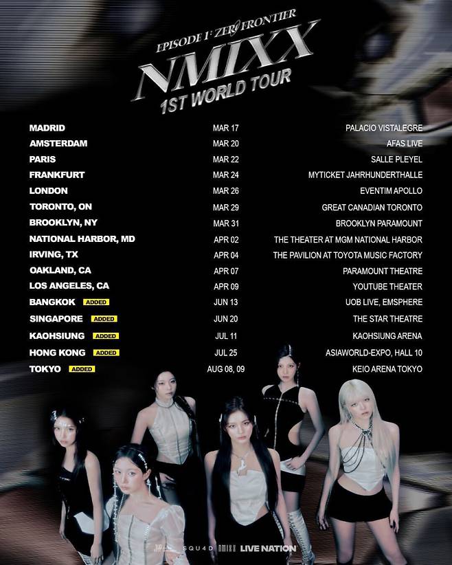 엔믹스. (사진=JYP엔터테인먼트 제공)