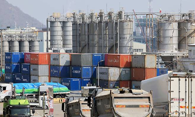 전남 여수 국가산업단지 모습. 연합뉴스