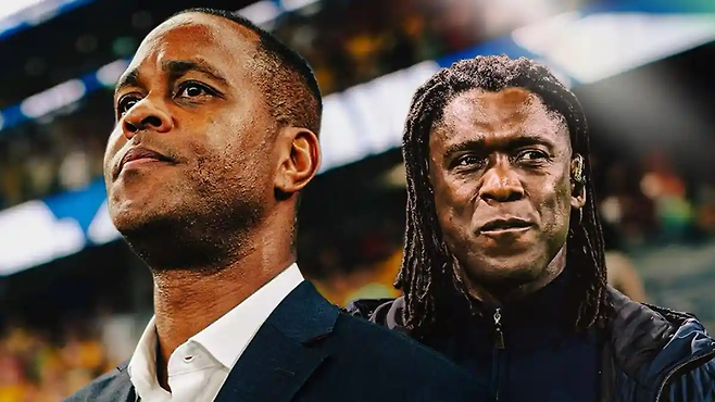 수리남계로 네덜란드 레전드 클라위버르트와 세도르프가 수리남 고문으로 합류했지만 볼리비아에 패했다. 트리뷴뉴스 SNS