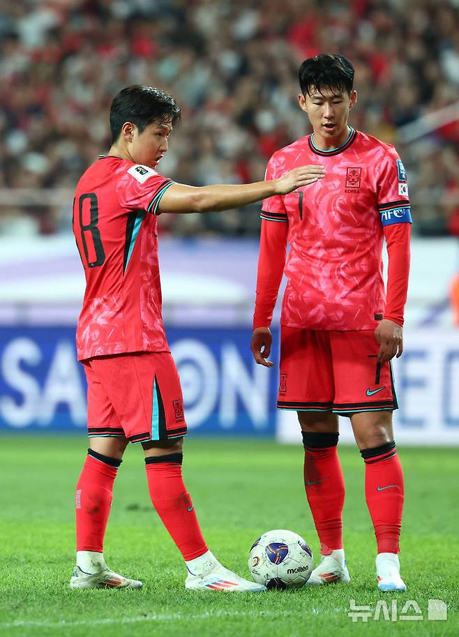 이강인(왼쪽)과 손흥민. /사진=뉴시스