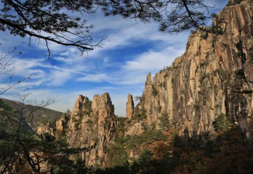 ◇무릉계곡 베틀바위.