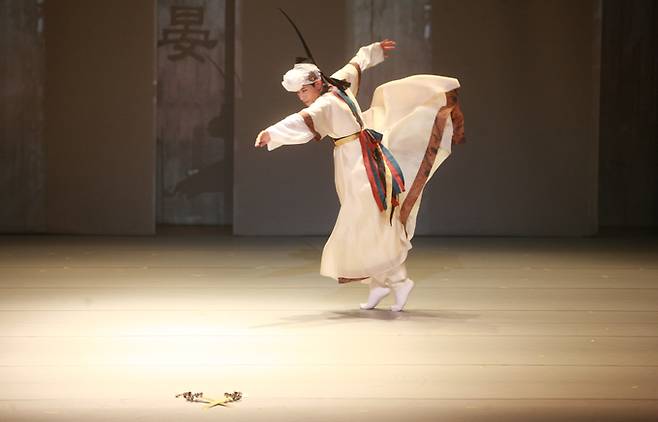 ▲ 가야지무 공연 모습.