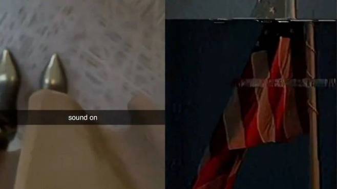 백악관이 "곧 론칭(launching·발사 또는 출시)되는 거죠?", "조만간 공개될 것"이라는 짧은 음성만이 담긴 영상 등을 게시했다. 역시 영상에 대한 설명은 전혀 없었으며, 구도는 마치 몰래 촬영한 것처럼 바닥만 비추고 있었다. 심지어 이 영상은 올라온 지 약 1시간 30분 만에 삭제됐다. 다른 영상(오른쪽)에서는 문자 알림음과 함께 성조기가 잠깐 등장했다 사라졌다.엑스(X·옛 트위터) 캡처