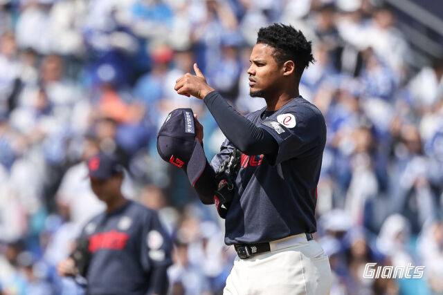 롯데 자이언츠 엘빈 로드리게스./게티이미지코리아