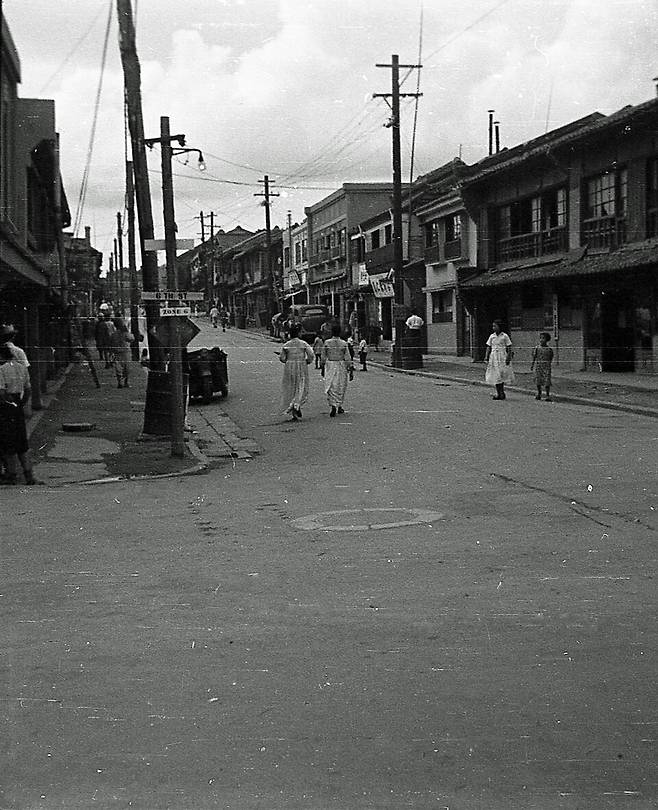▲ 중앙동 3가 교차로. /사진제공=김식만 치과의원 원장