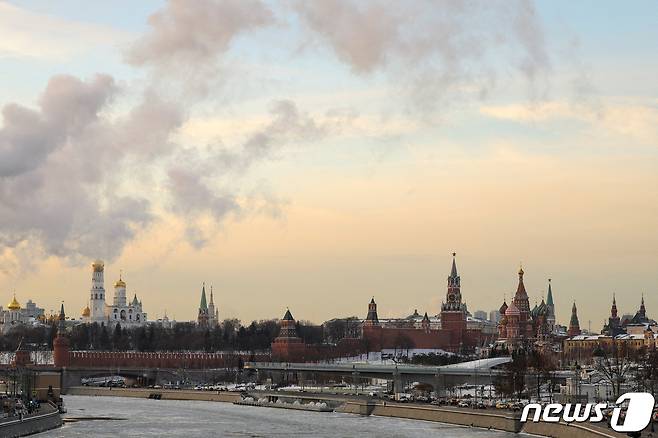 러시아 수도 모스크바 크렘린궁 전경 2022.12.5 ⓒ 로이터=뉴스1