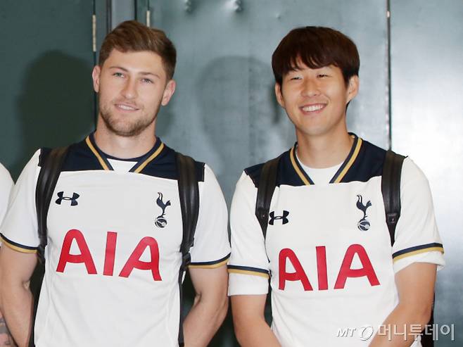 (왼쪽부터)벤 데이비스와 손흥민 /사진=머니투데이 사진 DB