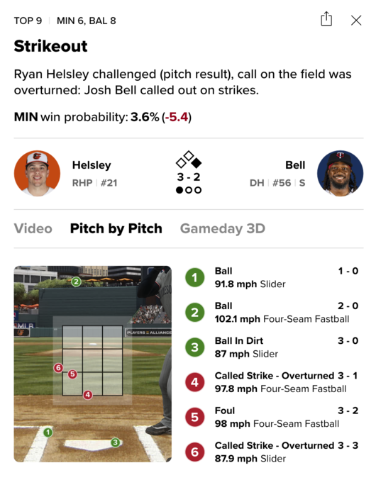 MLB 게임데이 캡처