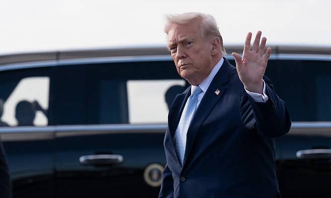 도널드 트럼프 미국 대통령. AFP연합뉴스