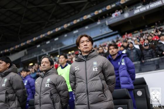 홍명보 한국 축구대표팀 감독. /사진=대한축구협회 제공
