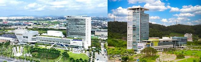 광주광역시(왼쪽)와 전남도(오른쪽)가 중소벤처기업부 주관 '2026년 지역성장펀드 출자 공모사업'에 공동 선정돼 광주·전남 행정통합 시대를 여는 1250억원 규모의 '전남광주 지역성장펀드' 를 조성할 수 있게 됐다. 광주광역시·전남도 제공