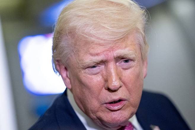 도널드 트럼프 미국 대통령/AFPBBNews=뉴스1