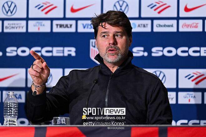 ▲ 3월 29일 미국 조지아주 애틀랜타의 메르세데스-벤츠 스타디움에서 열린 미국과 벨기에의 축구 A매치. 포체티노 감독의 미국은 벨기에에 2-5로 크게 패해 월드컵 준비 걱정을 안겼다.