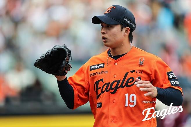 ▲ 왕옌청 ⓒ한화 이글스